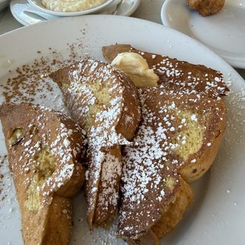 Peach Valley Café - Half 1/2 FRENCH TOAST grits FULL SACK ORCHARD FRESH APPLE FRITTERS - Breakfast & Brunch Near Me - Mount Dora, Florida Peach Valley Café - Half 1/2 FRENCH TOAST grits FULL SACK ORCHARD FRESH APPLE FRITTERS - Breakfast & Brunch Near Me - Mount Dora, Florida