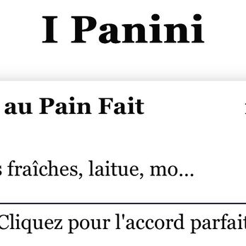 Chez Pippo - Menu Panini - Italian Near Me - Paris, 01 Chez Pippo - Menu Panini - Italian Near Me - Paris, 01