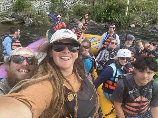 Kennebec White Water Rafting by null