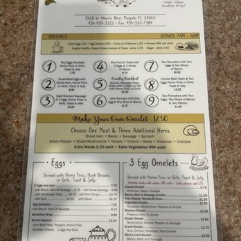 Toasted Cafe - Menu - New American Near Me - Margate, Florida