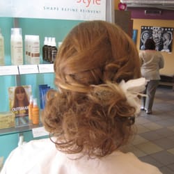 Shear Pandemonia - Wedding up-do by Mary