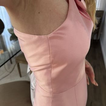 Classic Tailoring - Yet another example of their horrible workmanship as they were just supposed to take it in under the arm, - Sewing & Alterations Near Me - Newport Beach, California