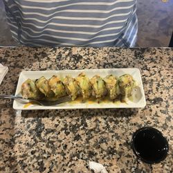 Cafe' RawZ - Crawfish sushi roll