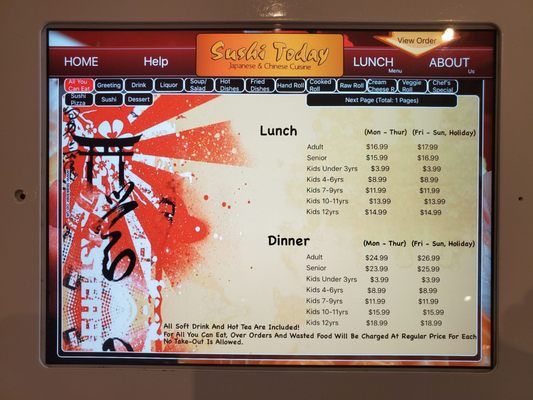 Menu photo 3 Sushi Today Whitby, ON Menu photo 3 Sushi Today Whitby, ON