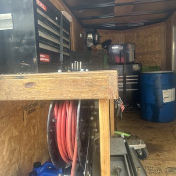 4 Sons Services - The inside of our service trailer - Auto Repair Near Me - Little Rock, Arkansas