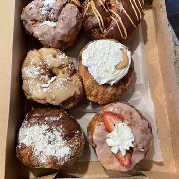Parlor Doughnuts - Had to come back for another assorted cronuts. The banana cream was excellent! My family's favorite donut shop in DFW. - Donuts Near Me - Southlake, Texas Parlor Doughnuts - Had to come back for another assorted cronuts. The banana cream was excellent! My family's favorite donut shop in DFW. - Donuts Near Me - Southlake, Texas