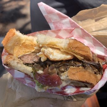 Dad's Luncheonette - MUSHROOM SANDWICH! THE BEST! - New American Near Me - Half Moon Bay, California Dad's Luncheonette - MUSHROOM SANDWICH! THE BEST! - New American Near Me - Half Moon Bay, California