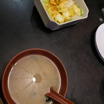 Kampai - The ginger salad & miso soup never disappoints!!! - Japanese Near Me - Lithonia, Georgia