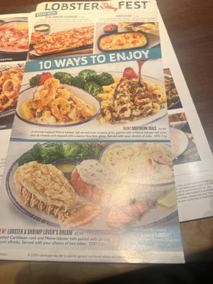 Menu photo 3 Red Lobster Birmingham, AL