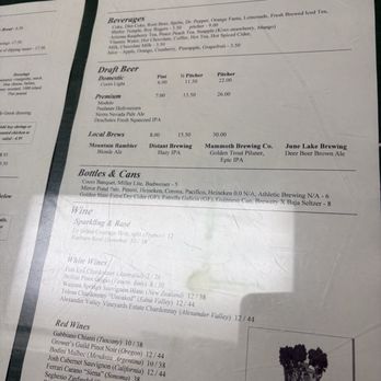 Giovanni's - Drink Menu - Pizza Near Me - Mammoth Lakes, California Giovanni's - Drink Menu - Pizza Near Me - Mammoth Lakes, California