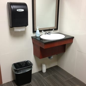 Pho Bistro - Clean ladies washroom - the one sink. - Vietnamese Near Me - Kitchener, Ontario