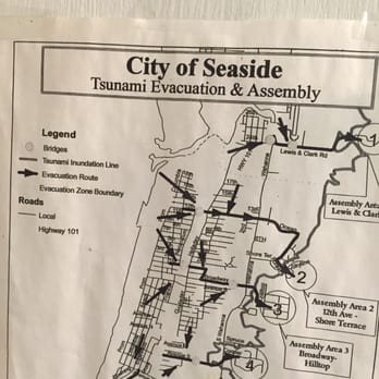 The Tradewinds Condo Hotel - Tsunami evacuation route - Condominiums Near Me - Seaside, Oregon