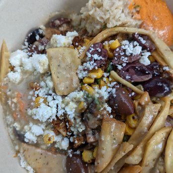 CAVA - Grain bowl with honey chicken - Mediterranean Near Me - Chapel Hill, North Carolina CAVA - Grain bowl with honey chicken - Mediterranean Near Me - Chapel Hill, North Carolina