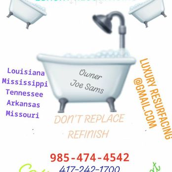 Luxury Resurfacing - Refinishing Services Near Me - Tecumseh, Missouri Luxury Resurfacing - Refinishing Services Near Me - Tecumseh, Missouri