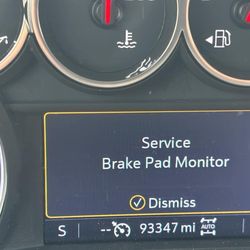 VIP Tires & Service - Same error / warning I had before going in, now it returns.