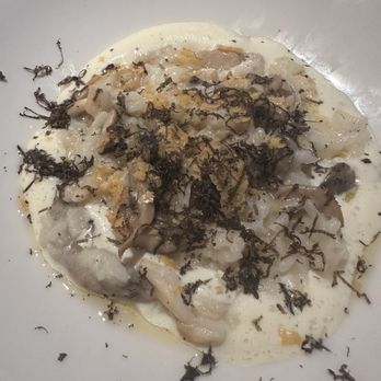 Fruition Restaurant - Wild mushroom risotto with black truffle and Parmesan cream - New American Near Me - Denver, Colorado