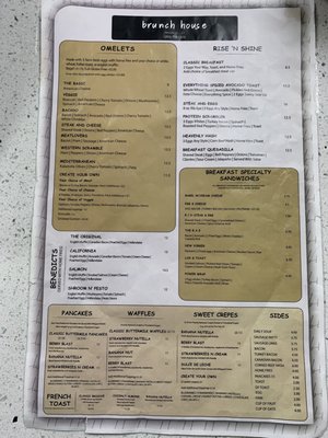 Menu photo 4 Brunch House Prospect, CT