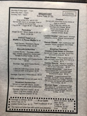 Menu photo 4 The Corner Cafe North Richland Hills, TX Menu photo 4 The Corner Cafe North Richland Hills, TX
