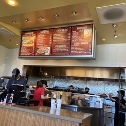 menus on the wall