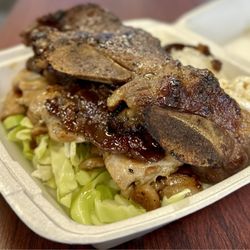 Nalu Hawaiian Bbq - BBQ Mix Combination Plate