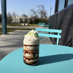 Bastrop Cafe - Luck of the Irish Mint Milkshake