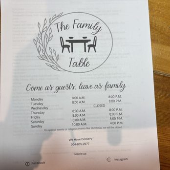 The Family Table - Burgers Near Me - Jane Lew, West Virginia The Family Table - Burgers Near Me - Jane Lew, West Virginia