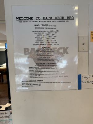 Back Deck BBQ by null