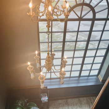 Dock & Paddle - Chandelier is gorgeous. - Salad Near Me - Saint Paul, Minnesota