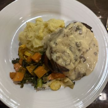 Lone Wolf Restaurant & Lounge - Bacon wrapped meatloaf - New American Near Me - Jackson, California