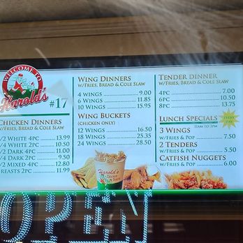 Chicago Lawn Harold's Chicken - Menu 1.2025. They warn prices may change - Chicken Shop Near Me - Chicago, Illinois Chicago Lawn Harold's Chicken - Menu 1.2025. They warn prices may change - Chicken Shop Near Me - Chicago, Illinois