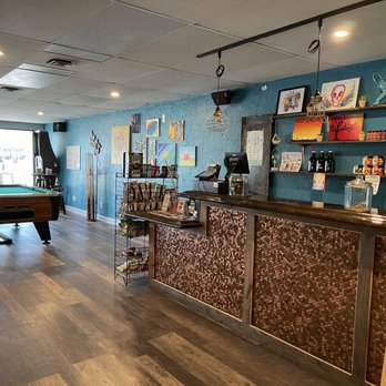 TranquiliTea - a pool table and a bar - Coffee & Tea Near Me - Palm Harbor, Florida TranquiliTea - a pool table and a bar - Coffee & Tea Near Me - Palm Harbor, Florida