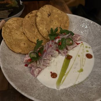 Xiquita - Ceviche. Big chunks of tuna paired with a nice cream sauce. It didn't survive my appetite. - Mexican Near Me - Denver, Colorado Xiquita - Ceviche. Big chunks of tuna paired with a nice cream sauce. It didn't survive my appetite. - Mexican Near Me - Denver, Colorado