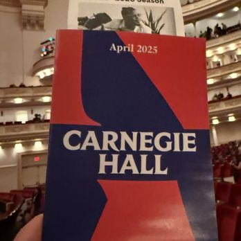 Carnegie Hall - 4/30/25: Samara Joy this evening. - Music Venues Near Me - New York, New York
