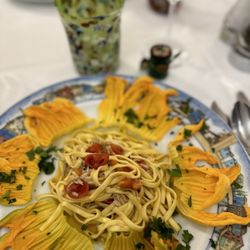 Al Gatto Nero - Tagliolini with spider crab.