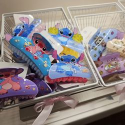 Kawaii Corner - How about some Angel, Stitch, and Labubu hair clips?