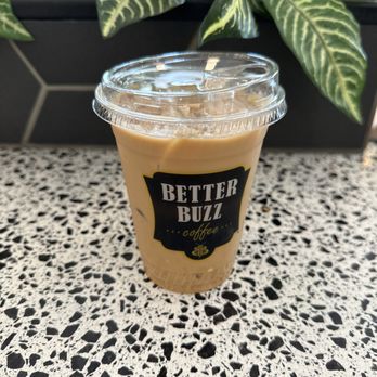 Better Buzz Temecula - Iced Hazelnut Divinity t with oat milk. - Coffee & Tea Near Me - Temecula, California