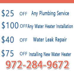 Plumbers Coppell TX