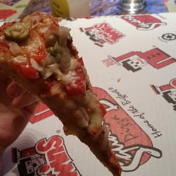 SquareBoy Pizza - Soggy and gross.