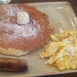 Seasonal Cinnamon Chip Pancakes