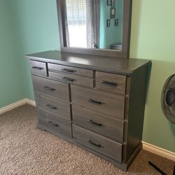 Fraser Furniture - Dresser and Mirror