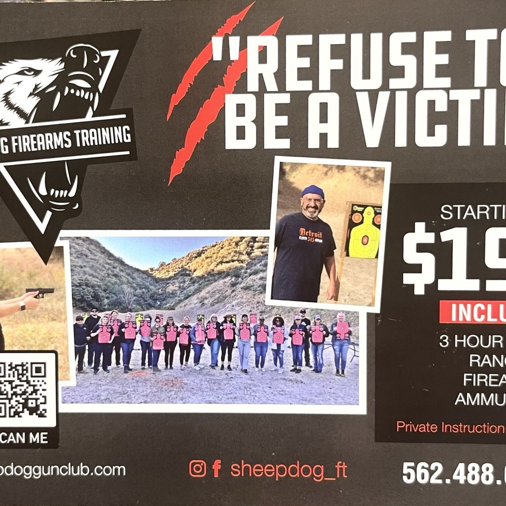Sheepdog Firearms Training  - Firearm Training Near Me