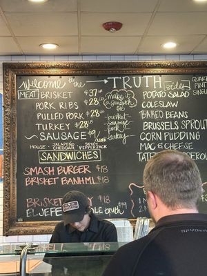Menu photo 8 Truth BBQ Houston, TX Menu photo 8 Truth BBQ Houston, TX