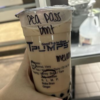 Tpumps - Bubble Tea Near Me - Foster City, California