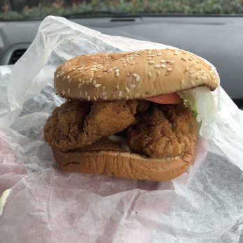 K&C's Oak Tree Cafe - Fried chicken sandwich big enough for two people! - Southern Near Me - Saint George, Georgia K&C's Oak Tree Cafe - Fried chicken sandwich big enough for two people! - Southern Near Me - Saint George, Georgia
