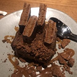 Tim Tam brownie cake
