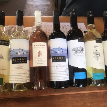 Boordy Vineyards - The offered dry to sweet tasting!! - Wineries Near Me - Hydes, Maryland