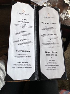 Menu photo 4 Swiftwater Cellars Cle Elum, WA