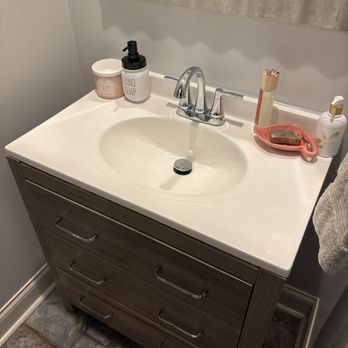 Rescue Plumbing - New bathroom vanity top and faucet - Plumbing Near Me - Chicago, Illinois
