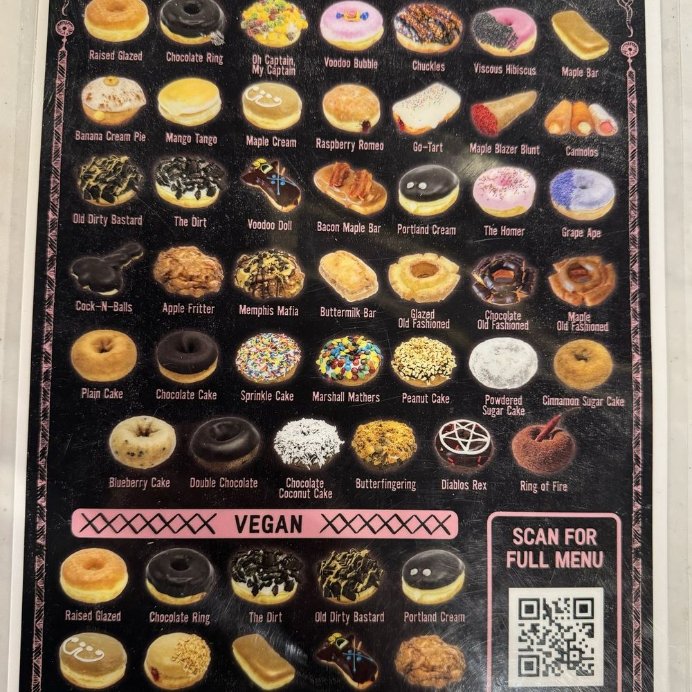 Voodoo Doughnut - Donut Menu - Donuts Near Me - Chicago, Illinois Voodoo Doughnut - Donut Menu - Donuts Near Me - Chicago, Illinois