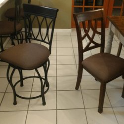 Victory Upholstery - Reupholstered bar stools and chairs